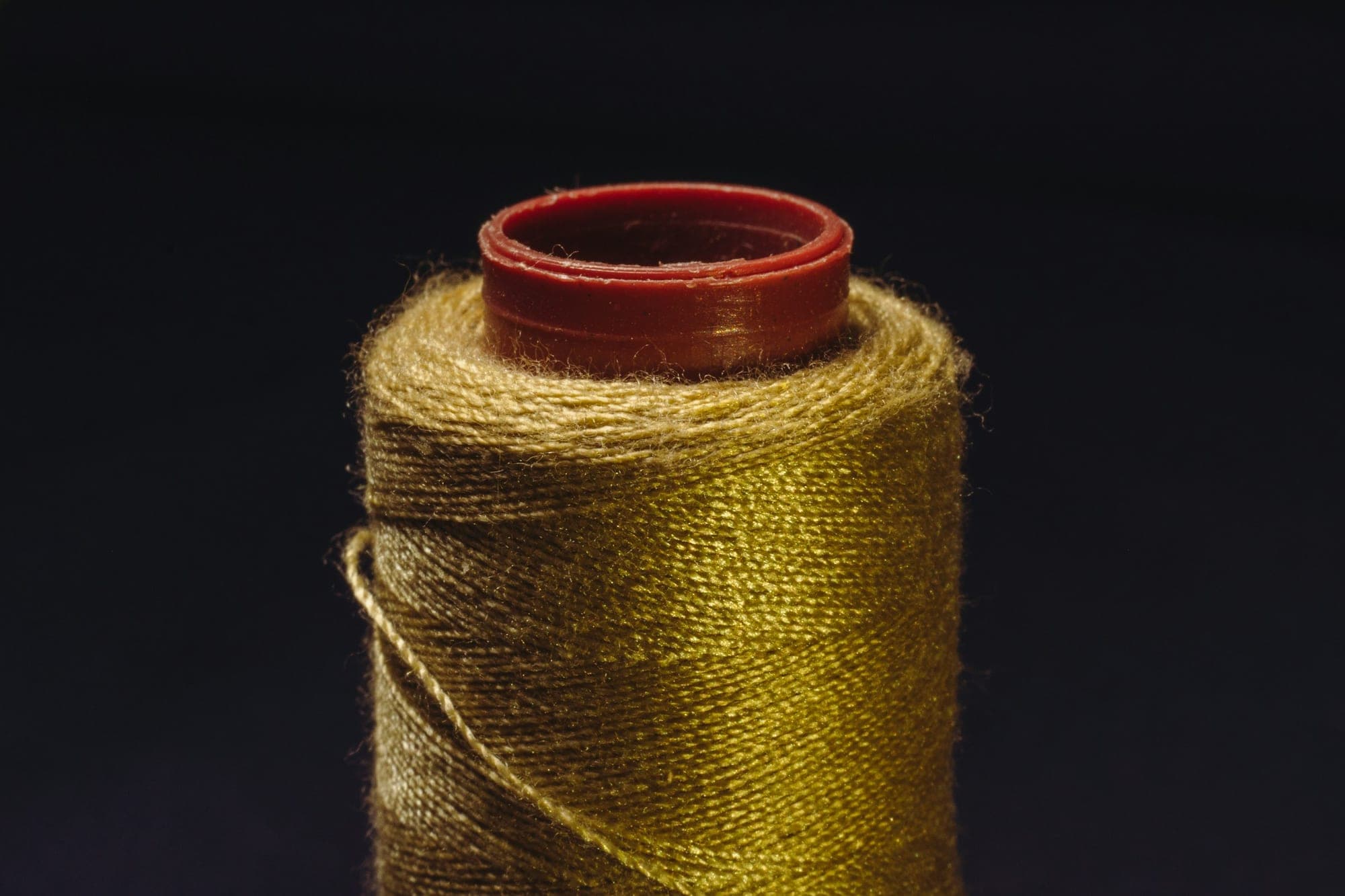 Gold thread detail